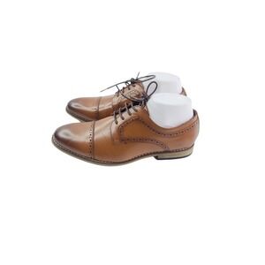 Stacy Adam Dress Shoes, Leather For Womens, Size 6.5M Brown Color. KT